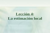 Leccion4 - Estimacion Local