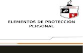 2. Elementos de Protección Personal