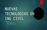 Nuevas Tecnologias en Ing Civil