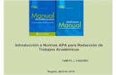 04 13 2015 - Normas APA - Generalidades