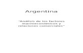 Análisis Macroeconómico Argentina