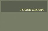 Focus Groups1