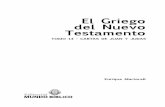 El Griego Del Nuevo Testamento Evangelio de Juan Enrrique Martorell