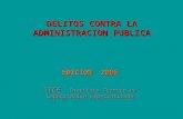 Delitos Contra La Administracion Publica Peru , Derecho