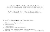 Introducción - Arquitectura de Sistemas Operativos