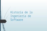 Historia de La Ingeniería de Software