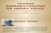 Teoria administrativa de henry y fayol