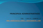 princios administrativos