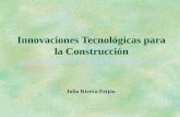 Innovaciones Tecnológicas Para La Construcción