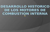 DESARROLLO HISTORICO DE LOS MOTORES DE COMBUSTION INTERNA
