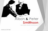 Allison & Peter Smithson, teoria de la arquitectura