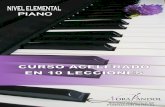 Muestra Piano Acelerado Nivel Elemental