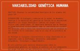 Variabilidad Genética Humana