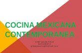 Cocina Mexicana Contemporanea