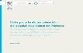 Guia para la determinación del Caudal Ecologico en Mexico