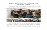 11.11.2014 Niños Mejoran Su Escuela Con Pintura Nueva