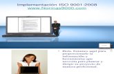 Implementación ISO 9001