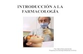 01.- Introducción a La Farmacología