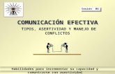 Comunicación efectiva, Anáhuac