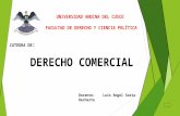 Derecho Comercial 2015