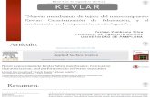 Descripción del Kevlar como material separador de agua/aceite