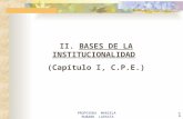 Bases de La Institucionalidad (v)