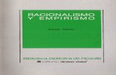 Olesti, J. - Racionalismo y Empirismo Ed, Vicen-Vives