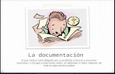 Documentación en traducción