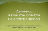 Amparo. Garantía Contra La Arbitrariedad - Guatemala .