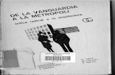 Manfredo Tafuri, "Para una crítica de la ideología arquitectónica", De la Vanguardia a la Metrópoli