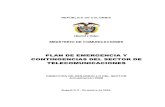 PLAN Sectorial de Emergencias Sector Telecomunicaciones.pdf
