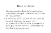Base Datos