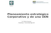 Planeamiento Estratégico Corporativo y de Una UEN