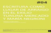 Bocchino, Adriana - Escritura Como Lugar de Arraigo en El Exilio Tununa Mercado y María Negroni
