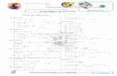 Ficha de Ejercicios de Ecuaciones