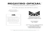 Estatuto Orgánico de Gestión Organizacional Por Procesos MTOP Agosto 2015