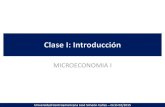 Micro I Clase 01 Introducción