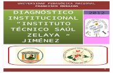 Diagnóstico Institucional Instituto Técnico Saúl Zelaya Jiménez