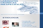 Laringitis Cronicas Inespecificas