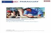 Paraguay Usaid Proyecto de Financiación Municipal