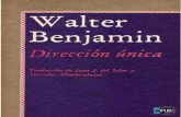 Direccion Unica Walter Benjamin