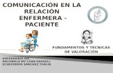 Comunicación en La Relación Enfermera - Paciente (1)