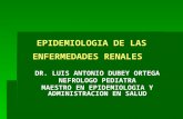 007 - Epidemiología de Enf. Renales y Urológicas