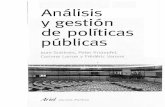 Analisis y Gestion de Politicas Publicas