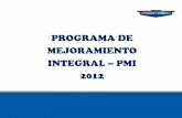 Pmi_mejora Continua Ecasa 2012