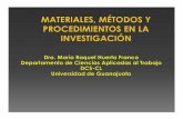 Clase Dra Huerta Material y Métodos