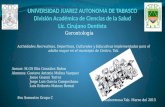 Universidad Juarez Autonoma de Tabasco Gerontologia