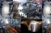 Epidemiologia en Desastres y Emergencias