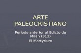 Arte Paleocristiano.martyrium Restaurado