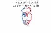 Farmacología Cardiovascular SISTEMA CIRCULATORIO: FUNCIONES PRINCIPALES Transportar y distribuir sustancias esenciales a los tejidos Remover desechos.